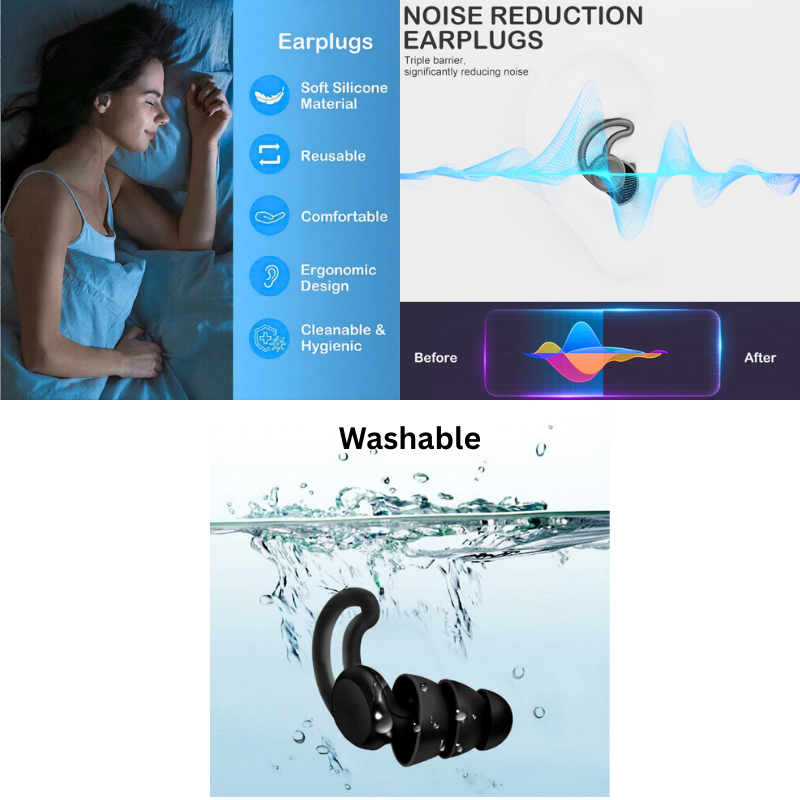 SleepLab™ Noise Reduction Earplugs